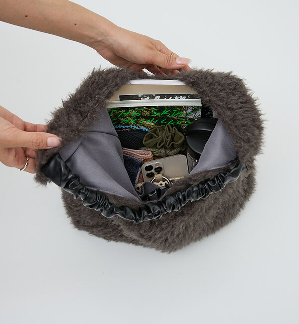 collex「【WEB限定】ギャザーハンドルエコファートートバッグ」|トートバッグ|