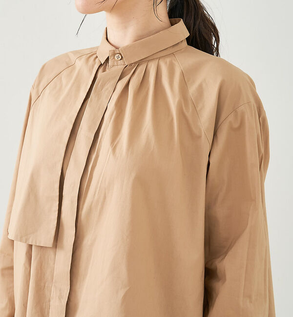 collex「フラップミニ衿ブラウス」|シャツ・ブラウス|