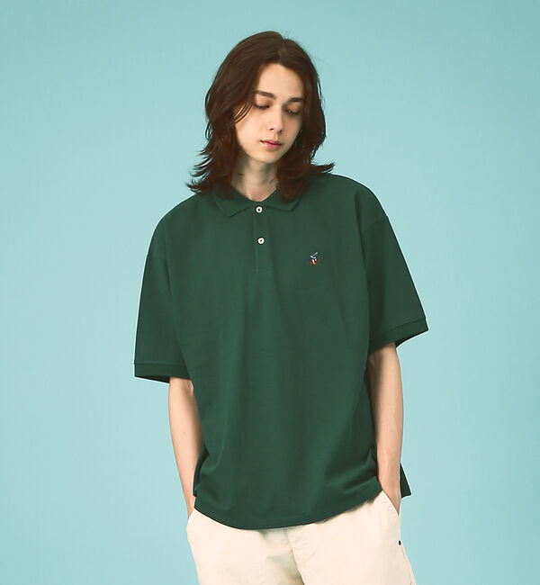 ABAHOUSE「【BEVERLY HILLS POLO CLUB / ビバリーヒルズポロクラブ】」|ポロシャツ|グリーン