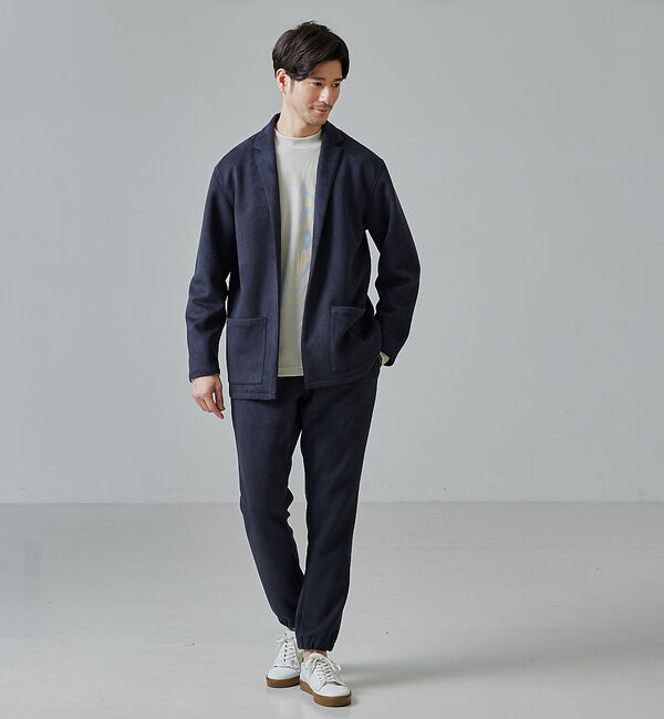 ABAHOUSE「【セットアップ対応】シルキー ネオスエード ジョガーパンツ」|その他|