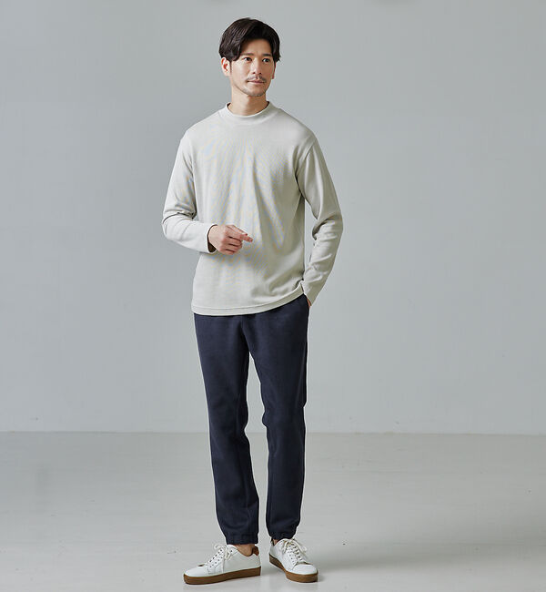 ABAHOUSE「【セットアップ対応】シルキー ネオスエード ジョガーパンツ」|その他|