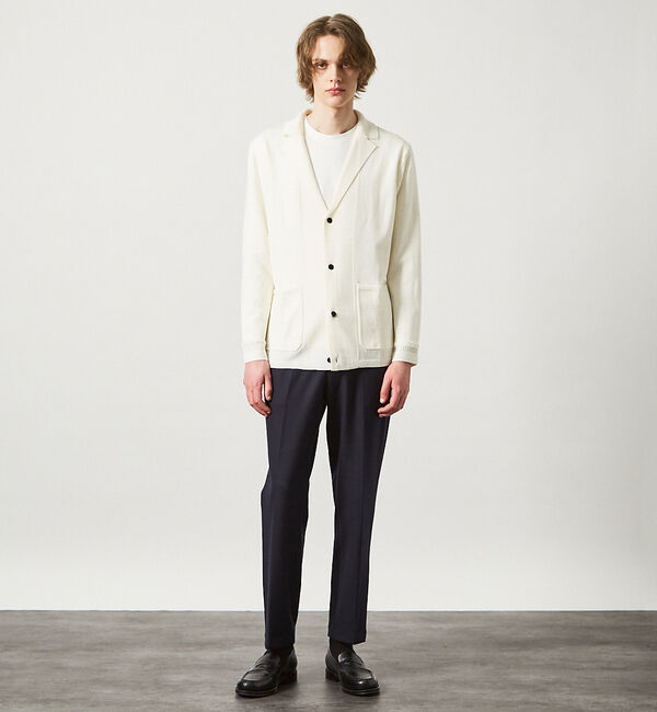 ABAHOUSE「【360&deg;ストレッチ】MIXツイル イージーパンツ/ テーパード スラックス」|その他|