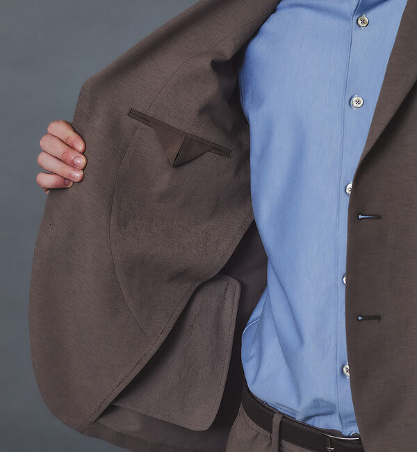 ABAHOUSE「【セットアップ対応】Air Dry ジャケット / 軽量 ストレッチ 手洗い可」|テーラードジャケット|