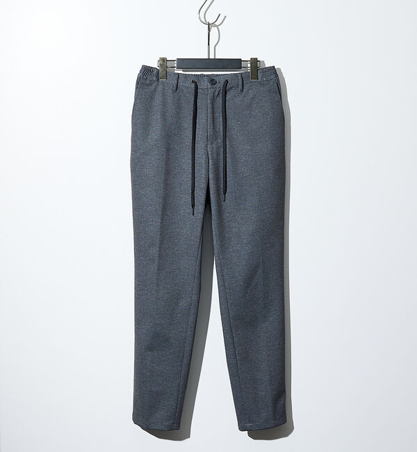 ABAHOUSE「【360&deg;ストレッチ】ノータック リバーポンチ イージーパンツ / スリムテーパ」|その他|チャコールグレー