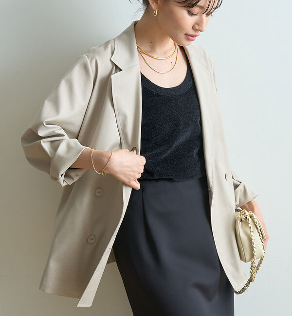 Rouge vif「モールニットタンクトップ」|キャミソール|