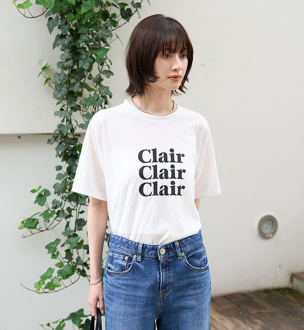 Rouge vif「シアーロゴTシャツ」|Tシャツ・カットソー|