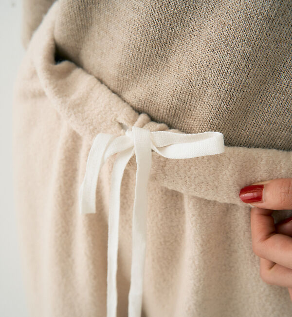 Rouge vif「ウール起毛ジャージーカーブパンツ」|その他|