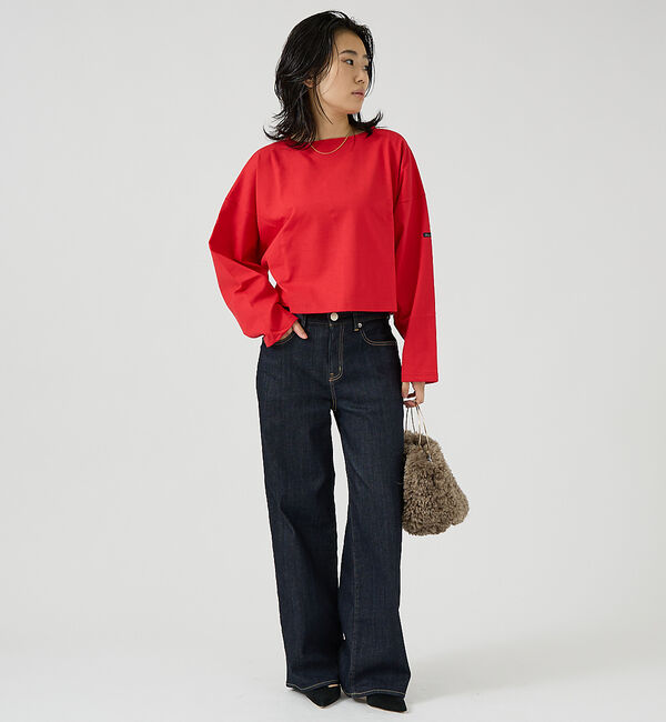 Rouge vif「【HELEN MOORE/ヘレンムーア】ゴールドリングフェイクファーバッグ」|ハンドバッグ|