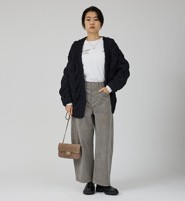 Rouge vif「【RED CARD/レッドカード】Oregon クロップド丈バルーンコーディロイ」|その他|