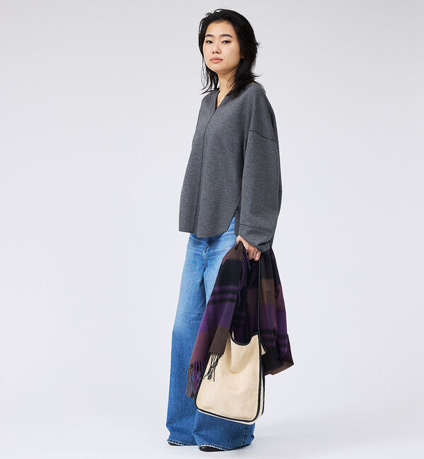 Rouge vif「【IOMMI/イオミ】フェイクスエード トートバッグ 巾着付き」|トートバッグ|