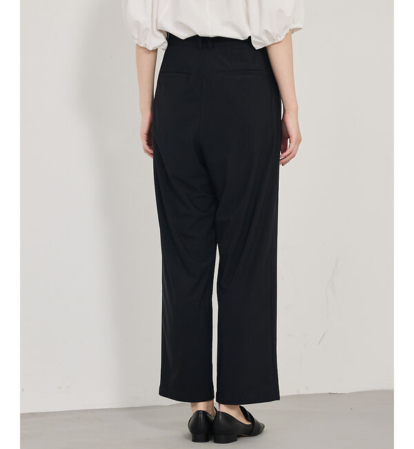 qualite「【接触冷感＆UV】クールトリコットタックパンツ」|その他|