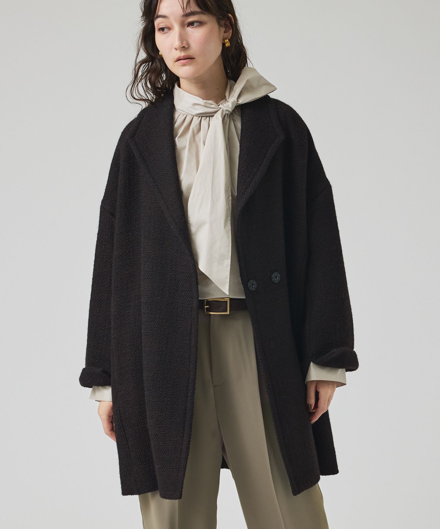 qualite「ロービングオックスコート」|その他|ダークブラウン