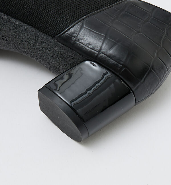 AU BANNISTER「サイドニットブーティー」|ショートブーツ|