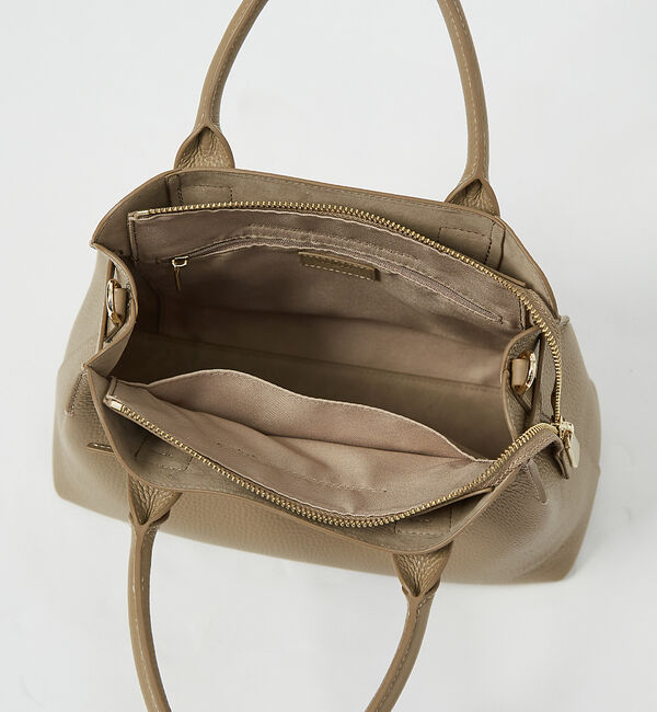 LOWELL things「Belte/レザーベルテッド2WAYトート」|ショルダー・メッセンジャー|