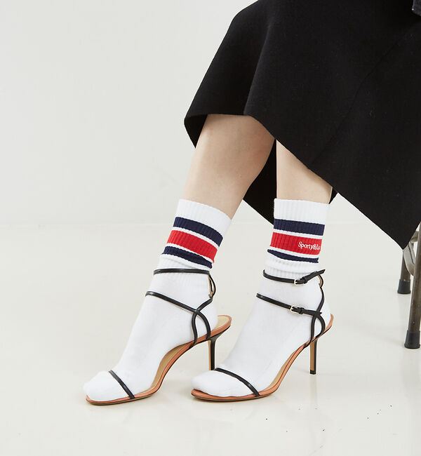 The Store by C' 「【FRANCESCO RUSSO】ダブルアンクルストラップサンダル」|サンダル|