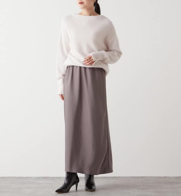 Liesse「サテンバイアススカート」|スカート|