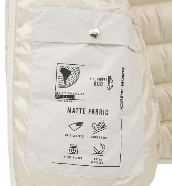 Liesse「【CAPE HORN/ケープホーン】 ダウンジャケット（MATT STELLA）」|その他|