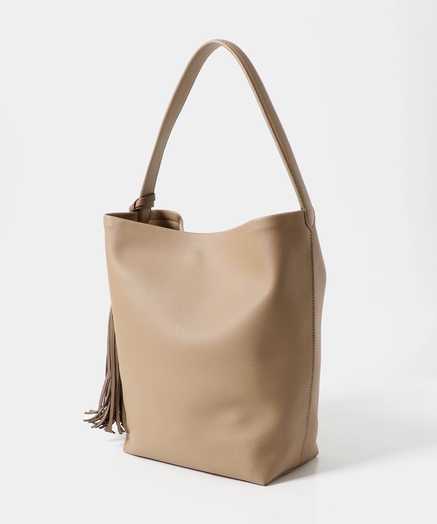 RODE SKO「タッセル付シンプルワンハンドルトート」|トートバッグ|