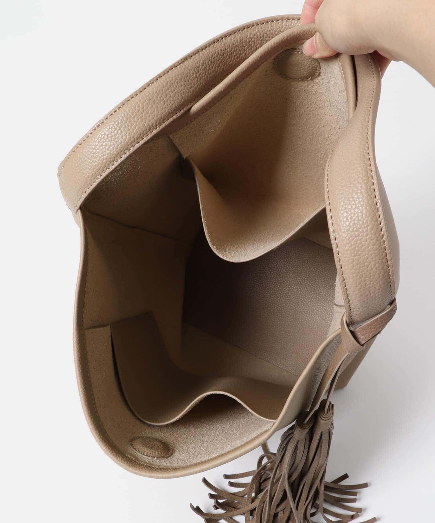 RODE SKO「タッセル付シンプルワンハンドルトート」|トートバッグ|