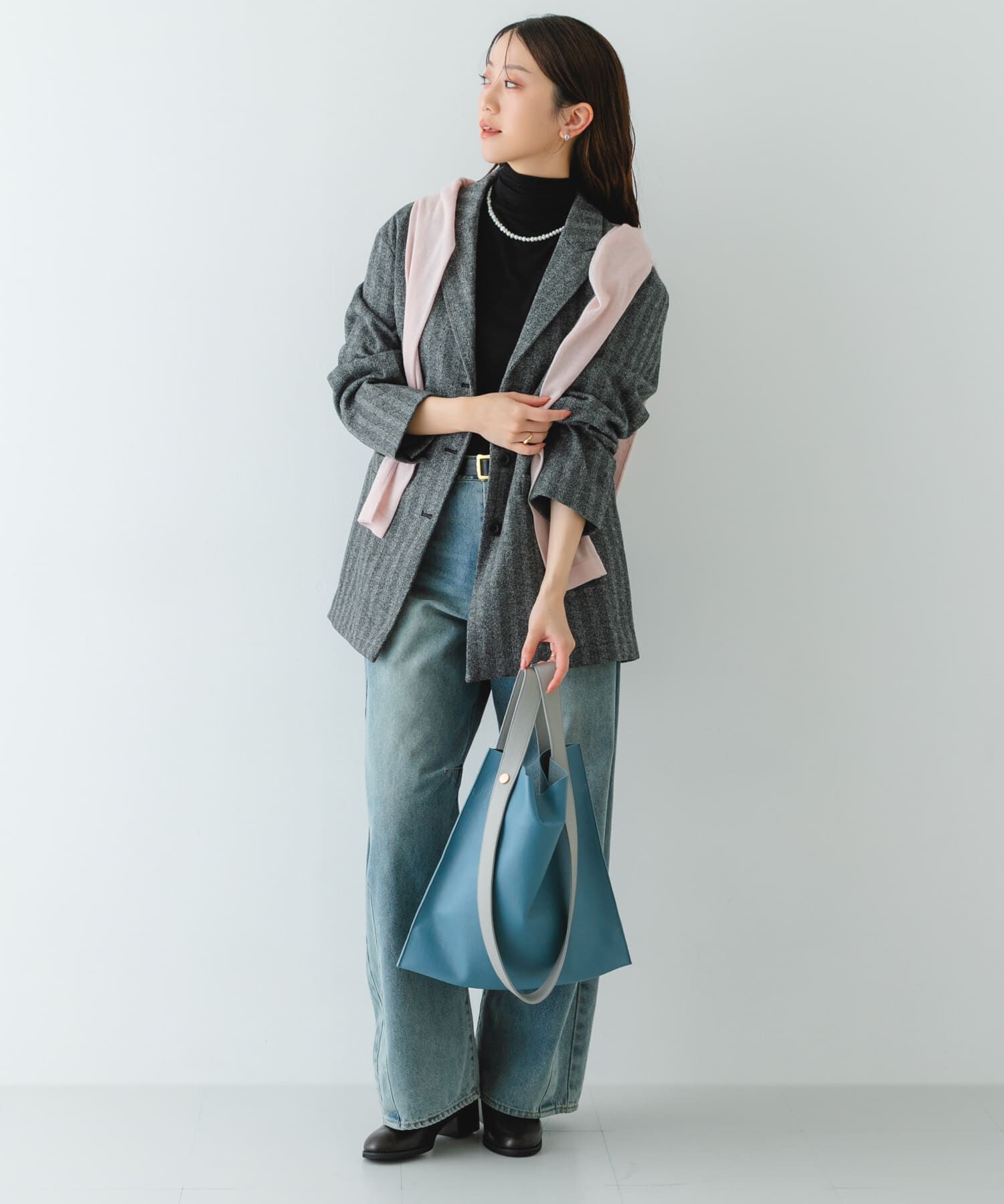 RODE SKO「『一部別注カラー』BEAURE　カウレザー2デザインベルトバッグ」|トートバッグ|