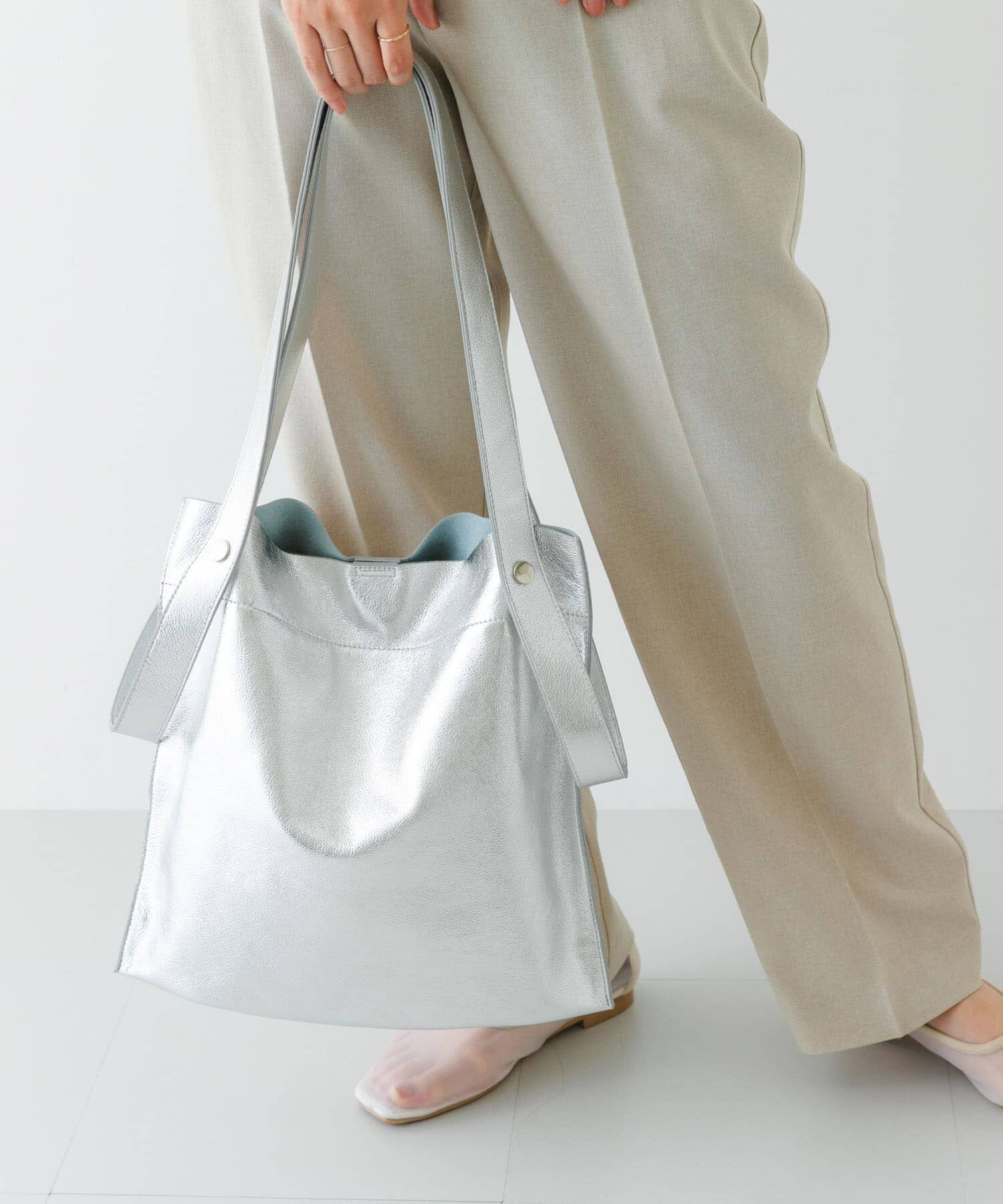 RODE SKO「『一部別注カラー』BEAURE　カウレザー2デザインベルトバッグ」|トートバッグ|