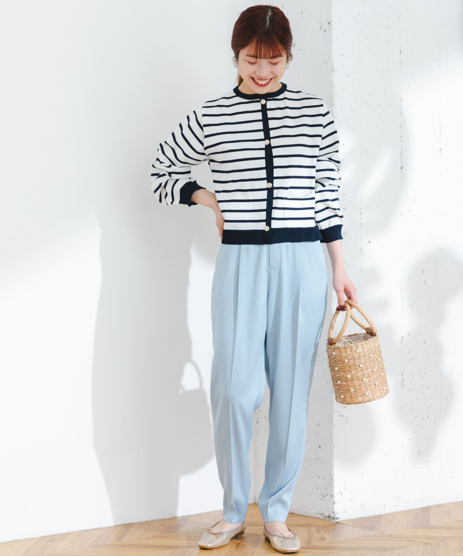 URBAN RESEARCH ROSSO「F by ROSSO　サテンテーパードカラーパンツ」|その他|