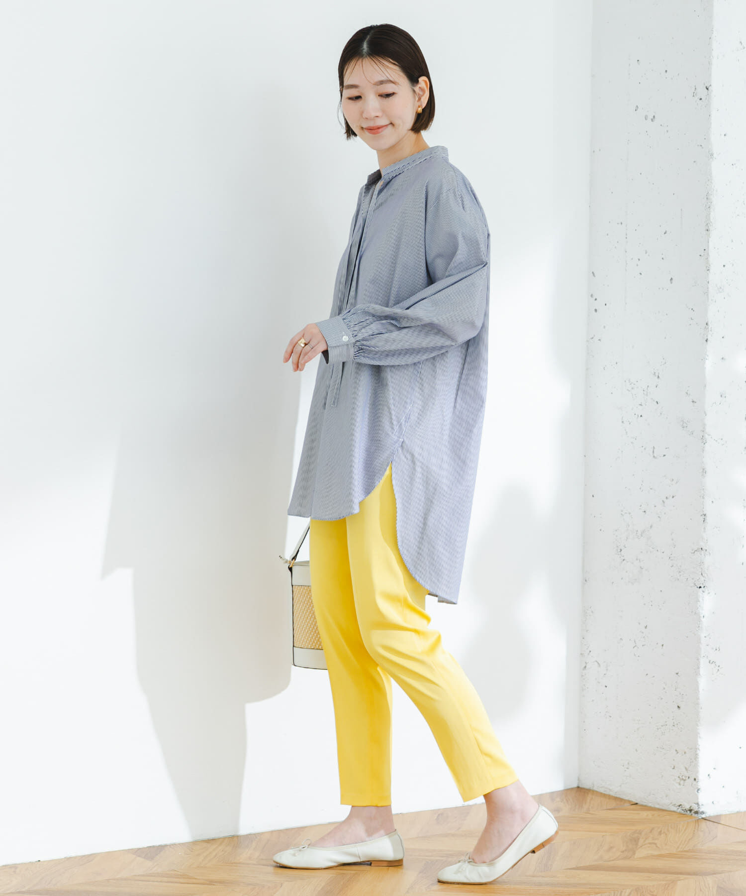 URBAN RESEARCH ROSSO「F by ROSSO　サテンテーパードカラーパンツ」|その他|