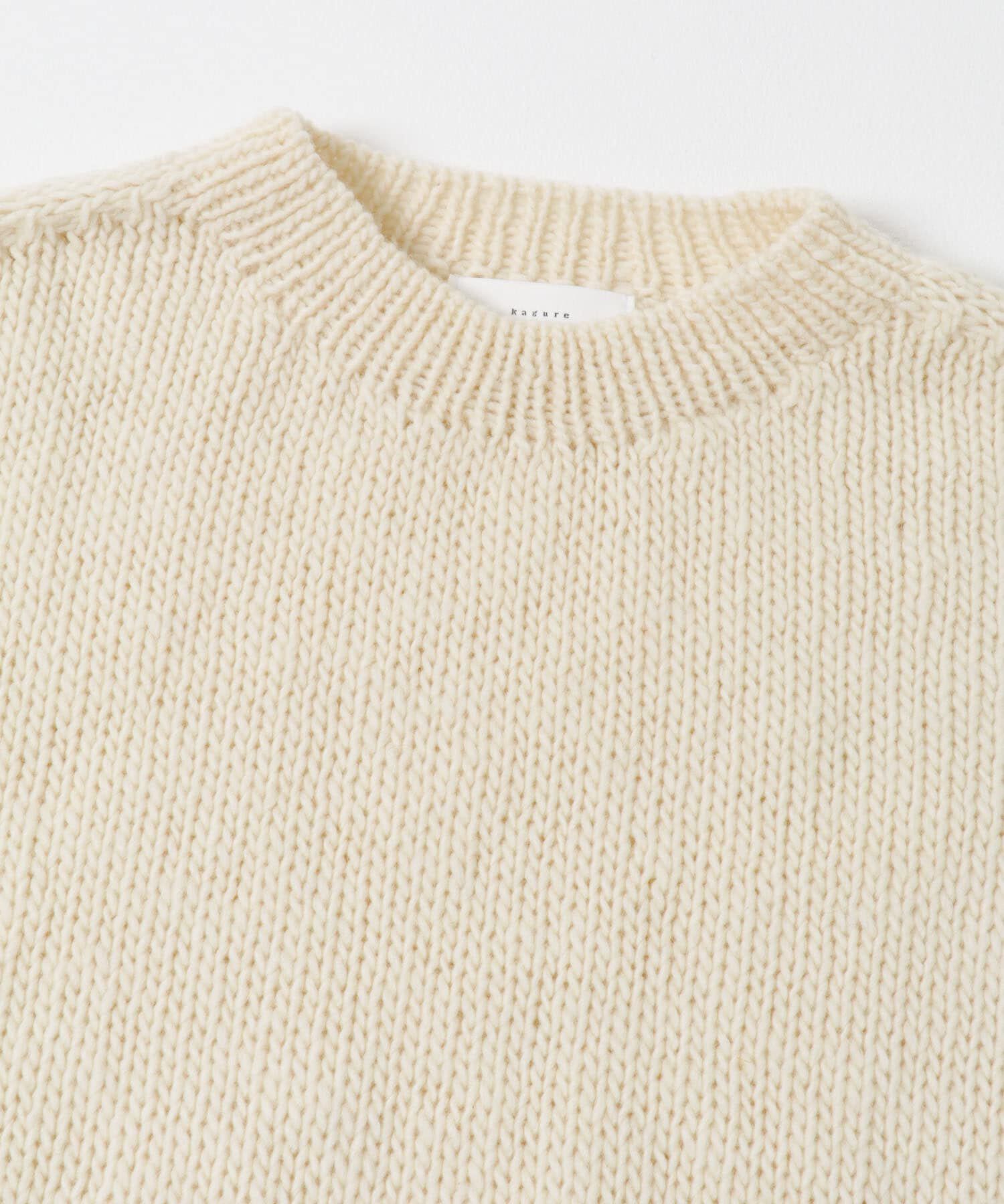 かぐれ「ペルーワイドニットベスト」|ニット・セーター|