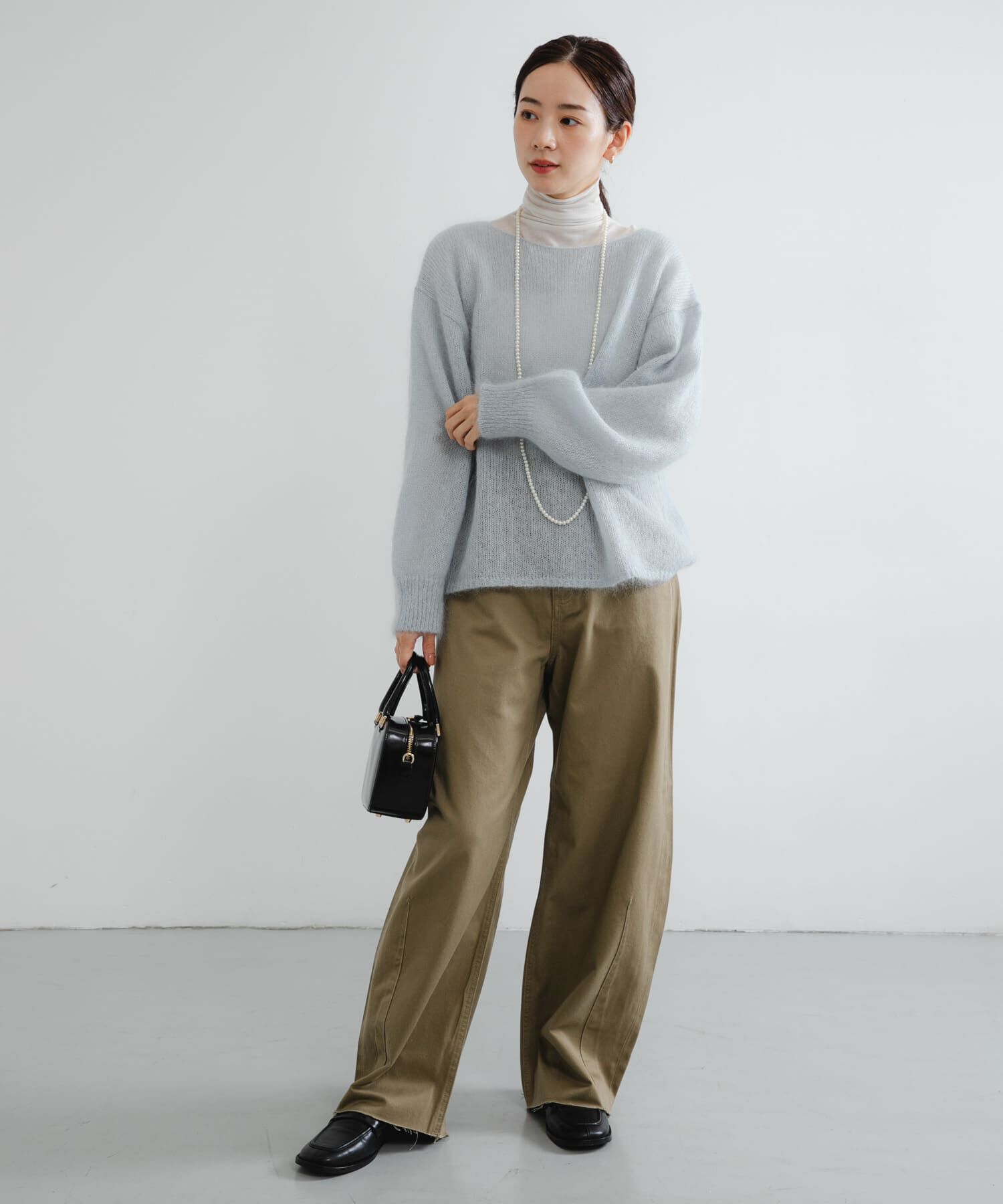 URBAN RESEARCH「カシミヤシルクタートルカットソー」|Tシャツ・カットソー|