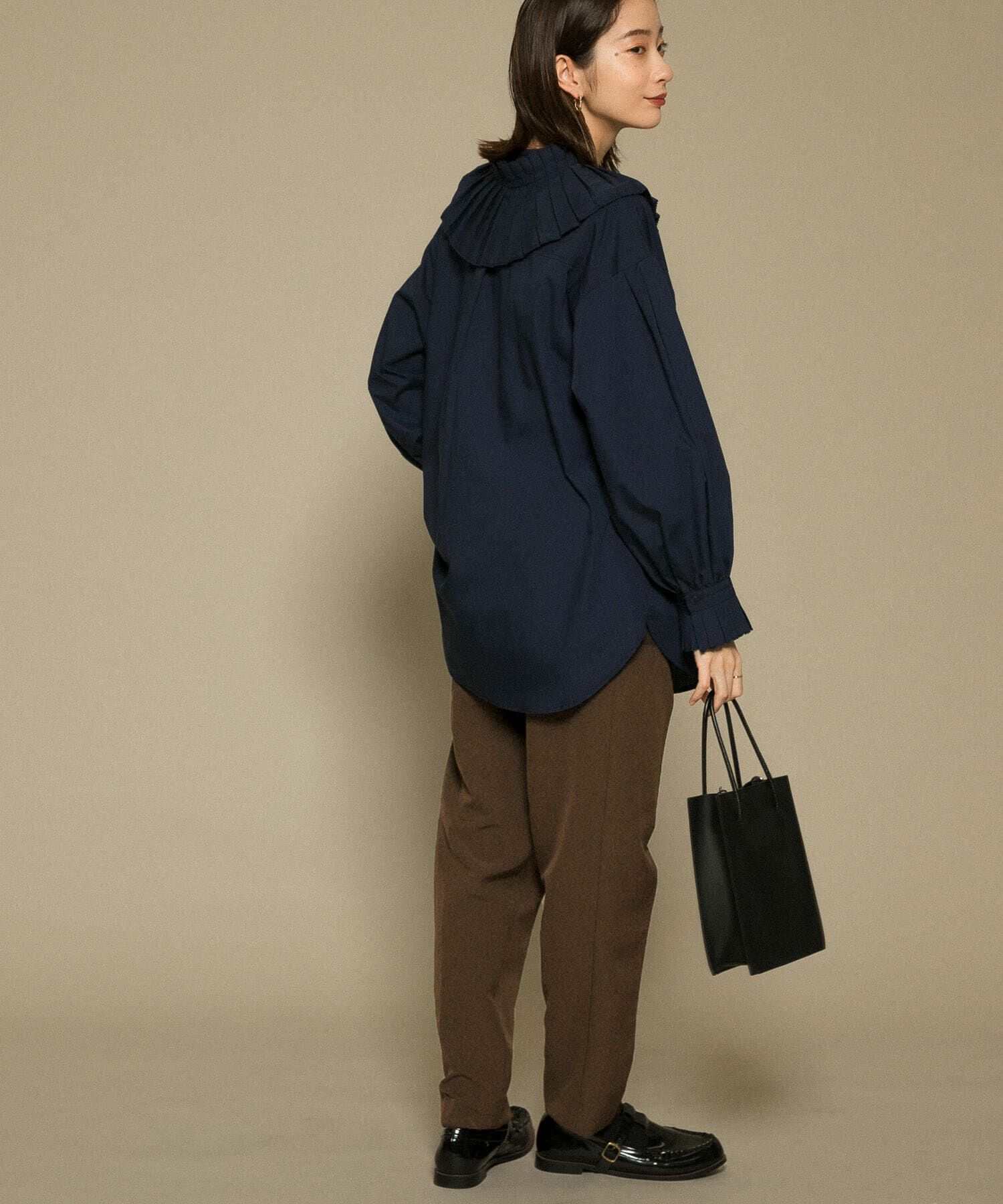  「illi　ワンタックスリムテーパードパンツ」|その他|