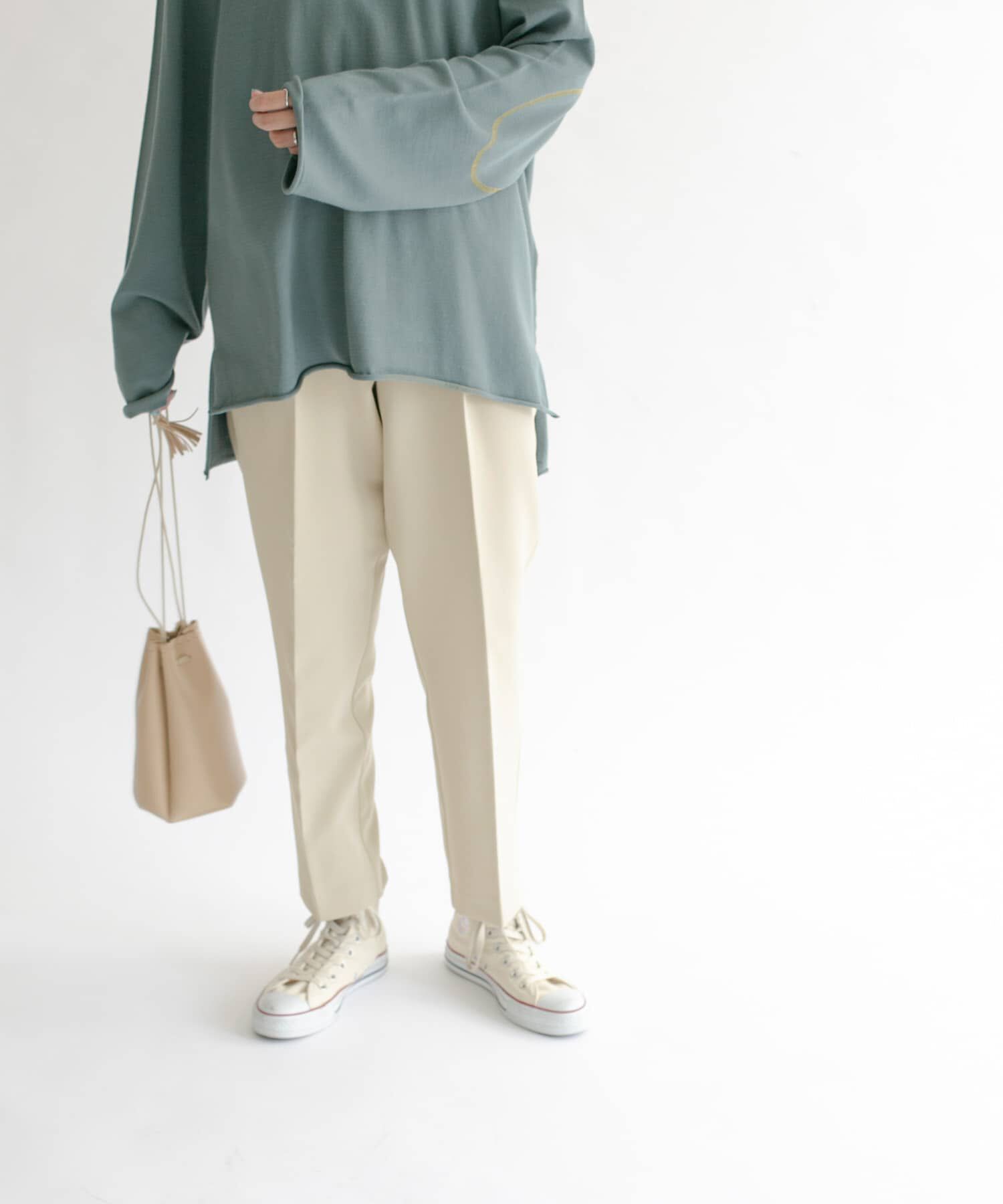  「illi　ワンタックスリムテーパードパンツ」|その他|