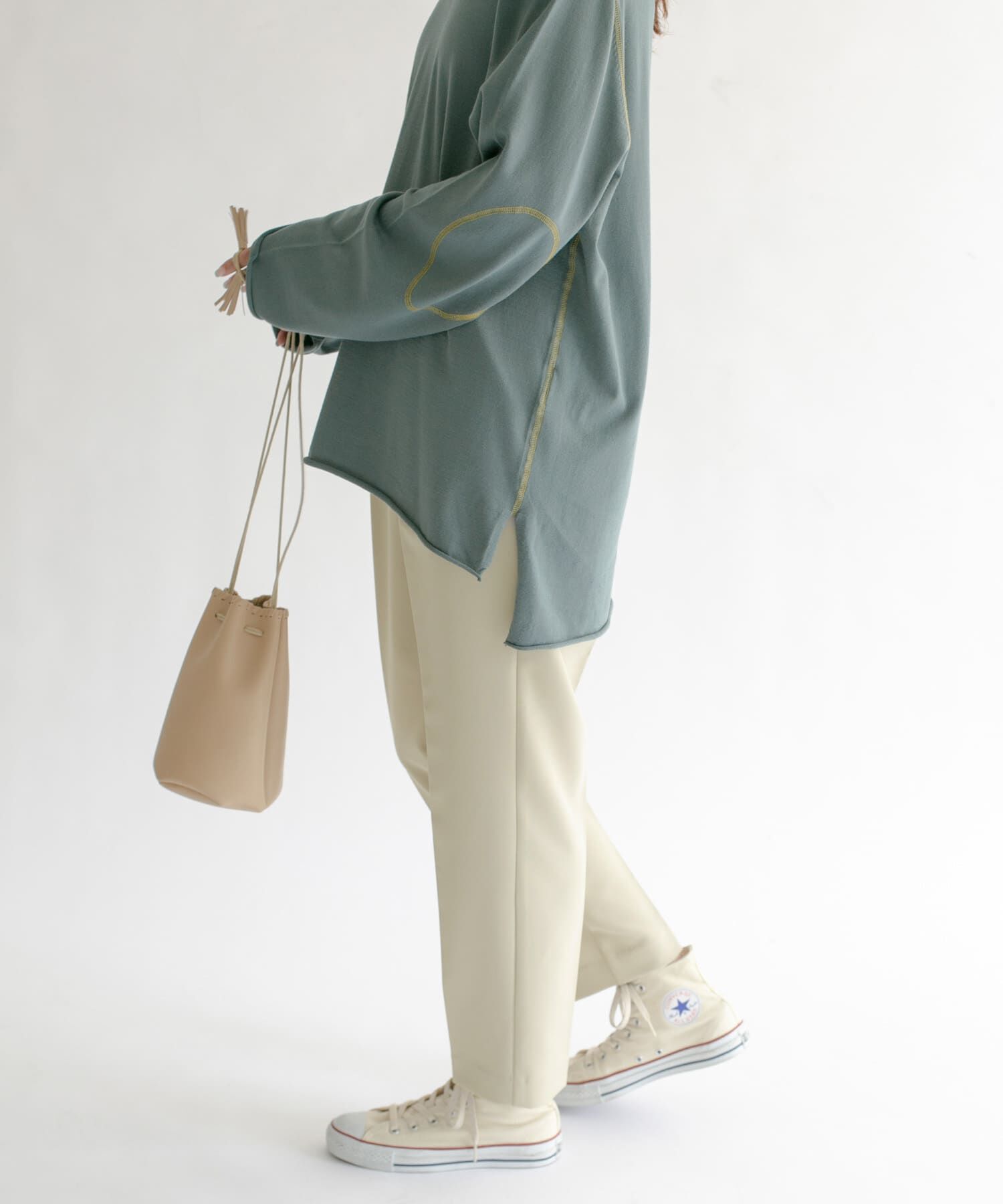  「illi　ワンタックスリムテーパードパンツ」|その他|