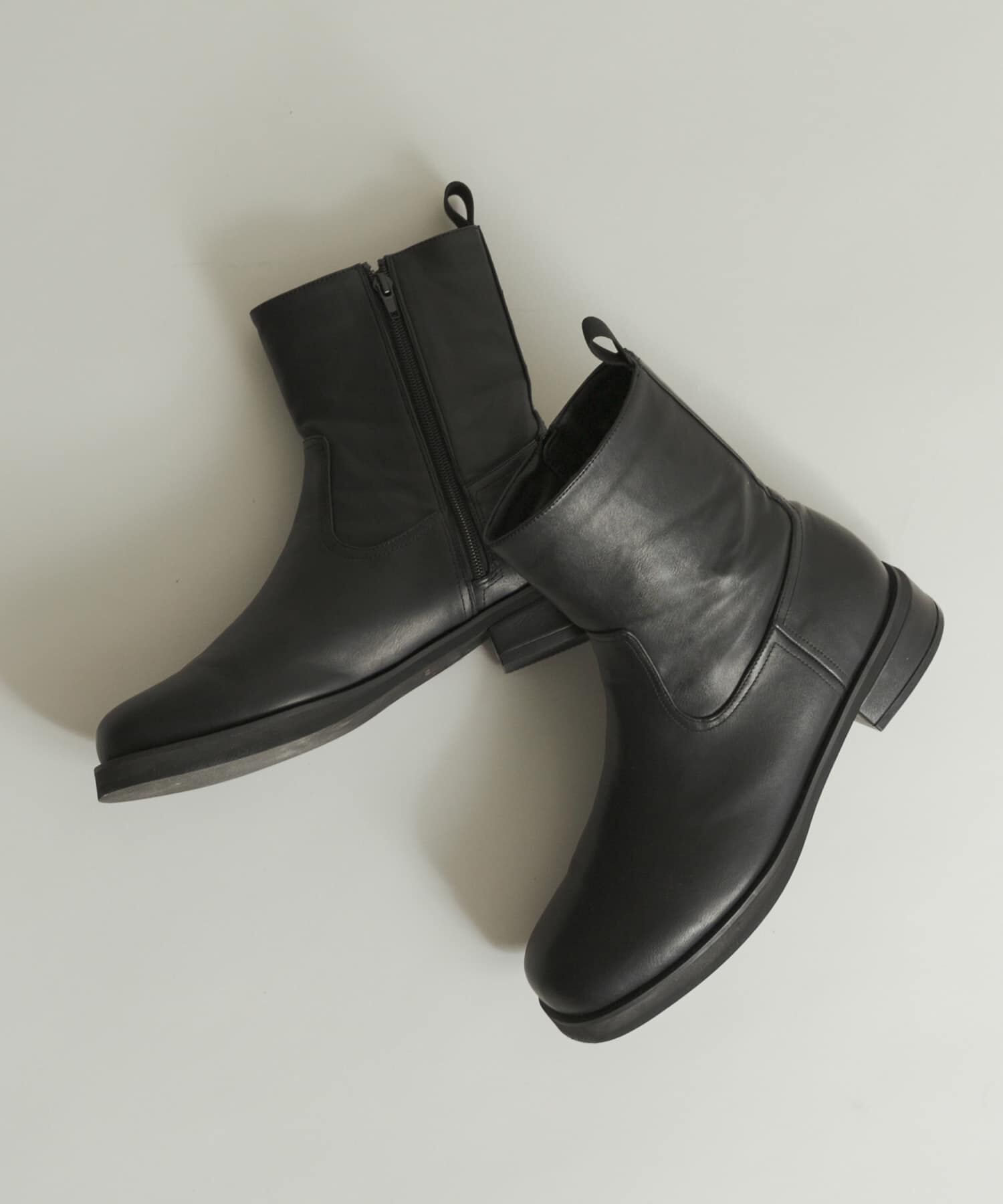 SENSE OF PLACE by URBAN RESEARCH「ラウンドトゥサイドジップブーツ」|ショートブーツ|