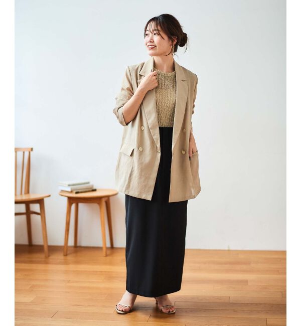 le.coeur blanc「アビガイルラメベスト」|ベスト・ジレ|