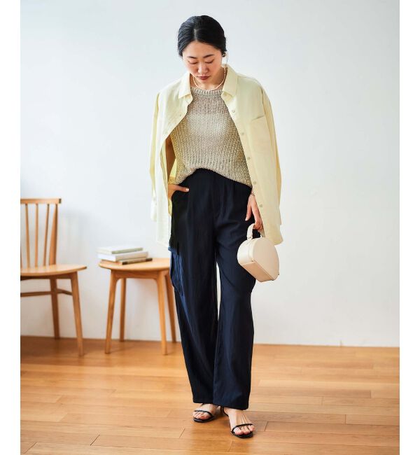 le.coeur blanc「アビガイルラメベスト」|ベスト・ジレ|