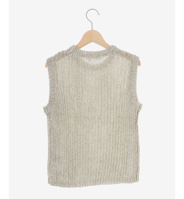 le.coeur blanc「アビガイルラメベスト」|ベスト・ジレ|