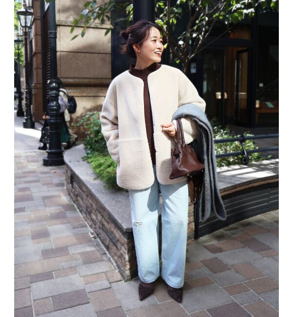  「リバーシブルフェイクムートンコート」|その他|