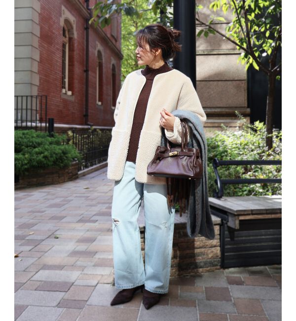  「リバーシブルフェイクムートンコート」|その他|