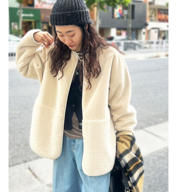  「リバーシブルフェイクムートンコート」|その他|