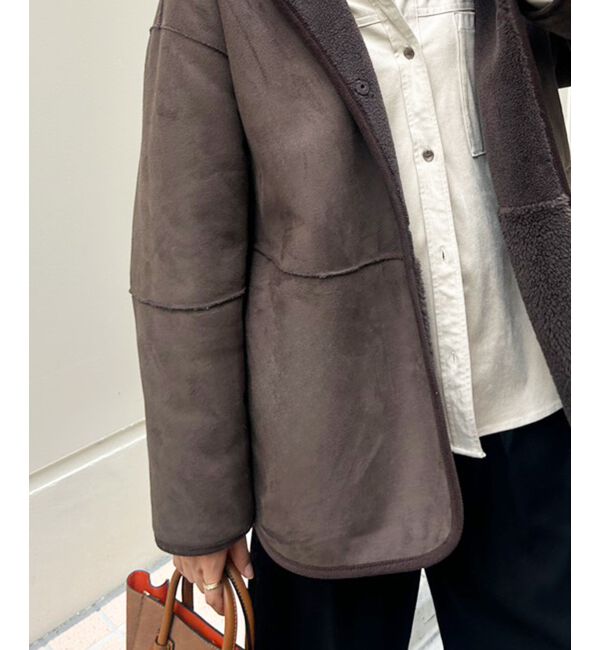  「リバーシブルフェイクムートンコート」|その他|