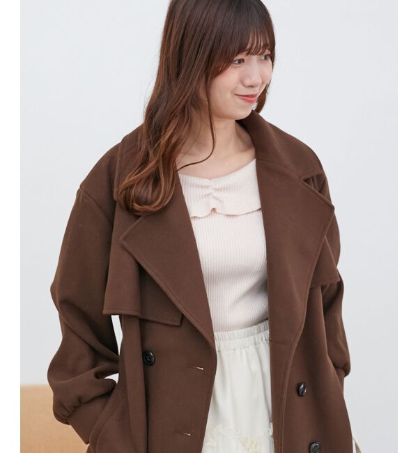  「レディロングチェスターコート」|チェスターコート|