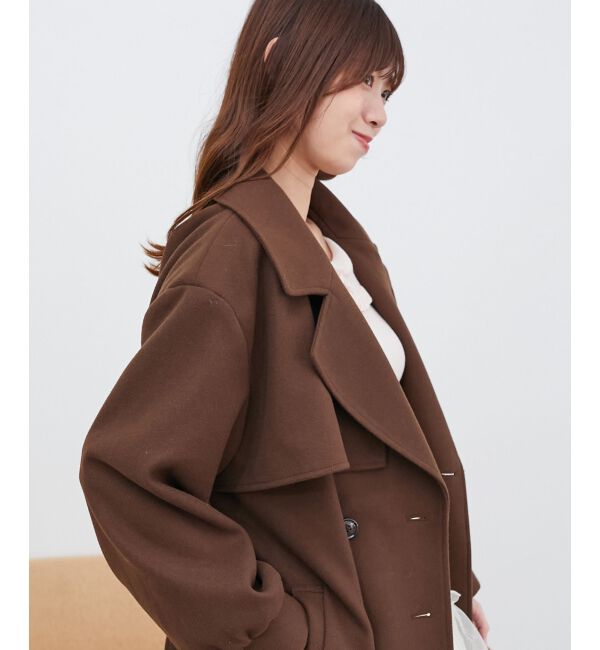  「レディロングチェスターコート」|チェスターコート|