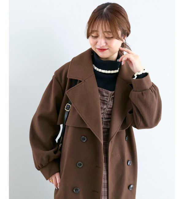  「レディロングチェスターコート」|チェスターコート|