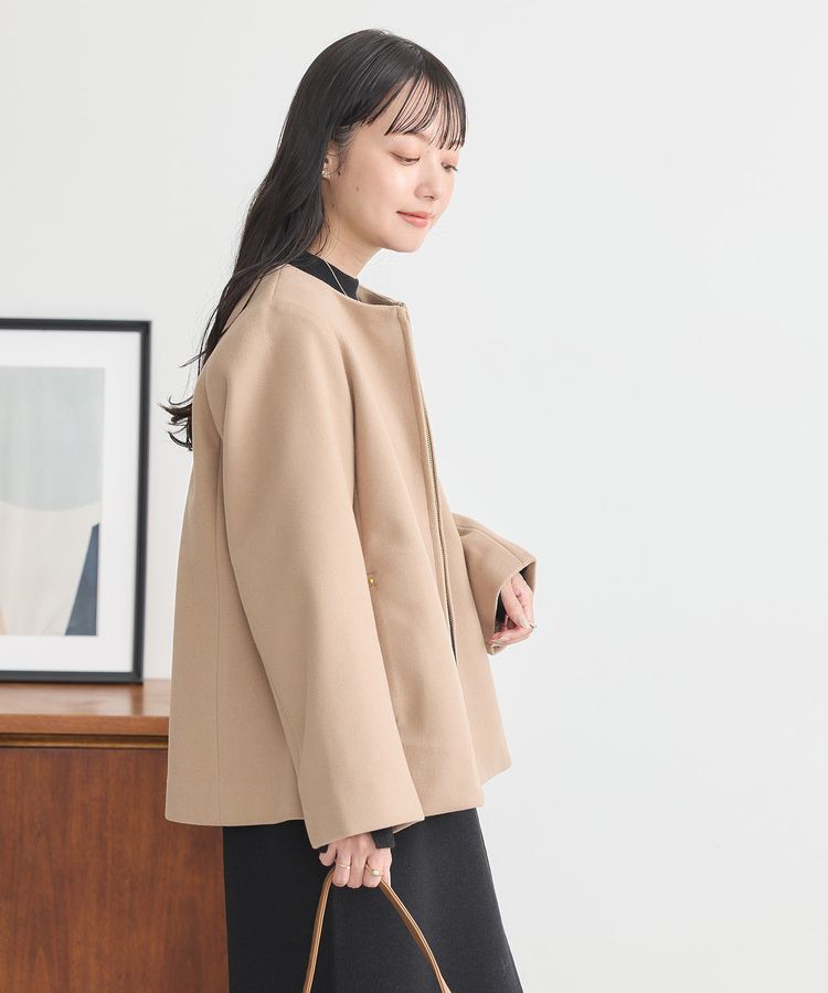 earth music&ecology「2Wayフードショートコート」|その他|