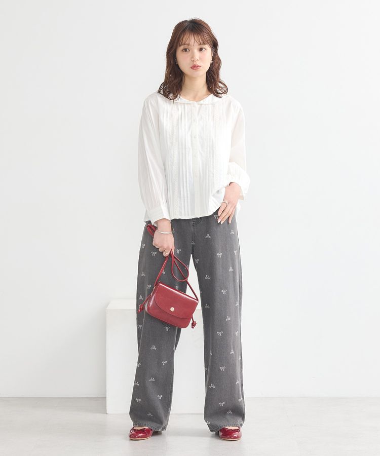 earth music&ecology「セーラーカラーブラウス」|シャツ・ブラウス|