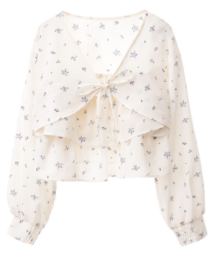 earth music&ecology「ティアードアンサンブルブラウス」|シャツ・ブラウス|