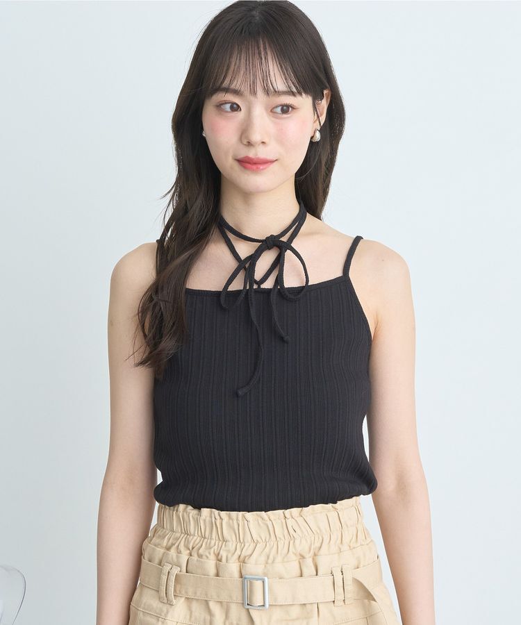earth music&ecology「コード付きキャミソール」|キャミソール|