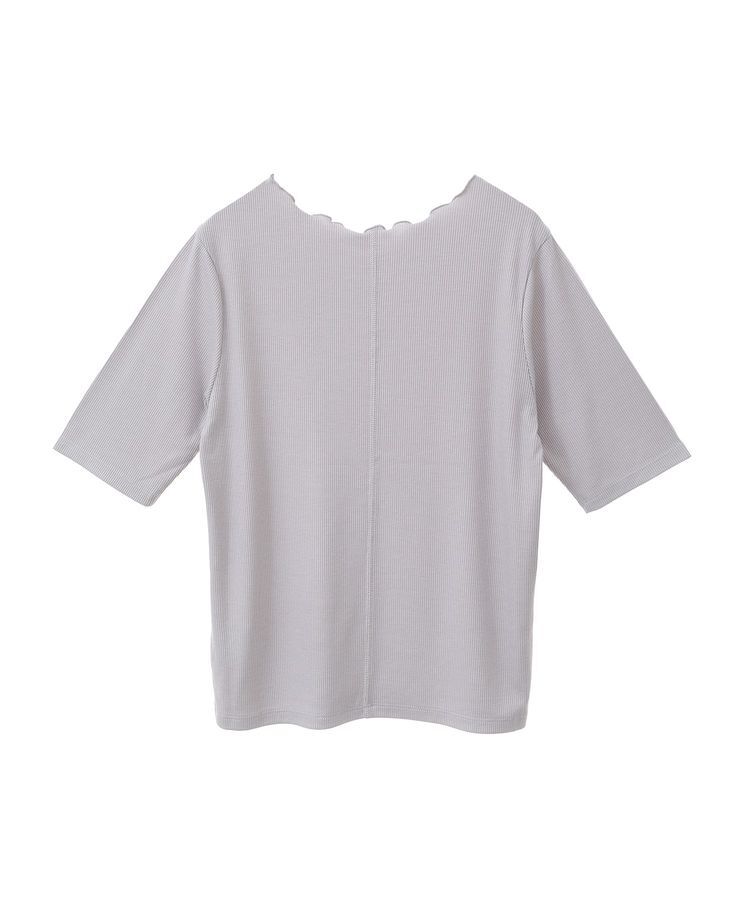 earth music&ecology「リブメローショートスリーブプルオーバー」|Tシャツ・カットソー|