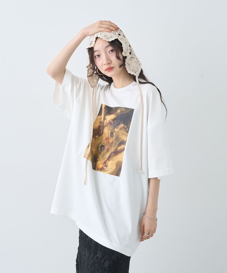 earth music&ecology「アソートグラフィックルーズTee」|Tシャツ・カットソー|