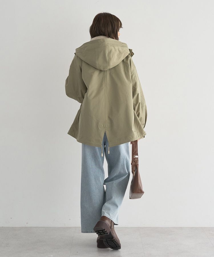 earth music&ecology「マルチウェイマウンテンパーカー」|ブルゾン・スタジャン|